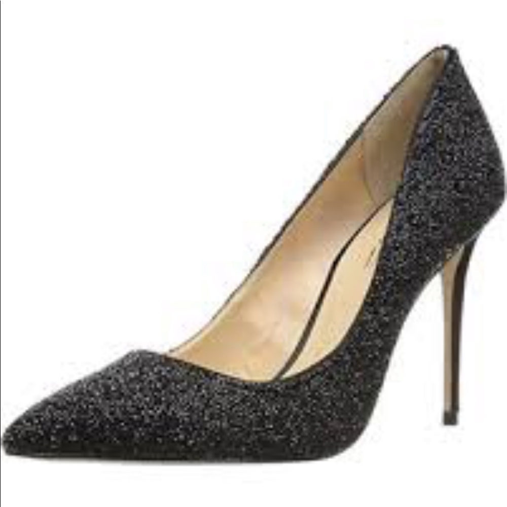 Black Sparkly Vince Camuto Heels